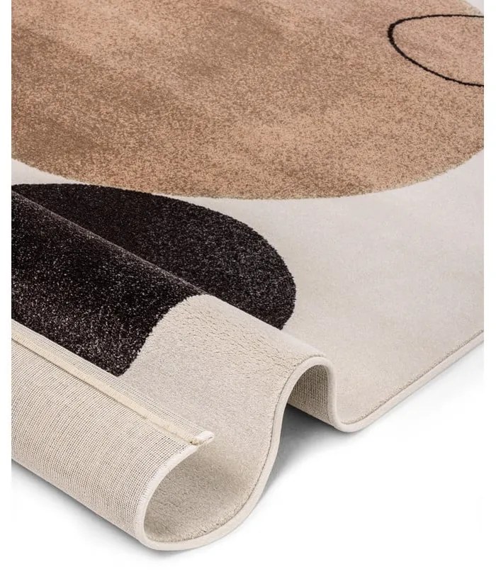 Tappeto beige/color crema 120x180 cm Peblinne – Universal