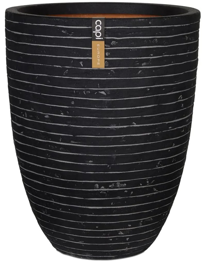 Vaso Nature Row Elegante Basso 36x47 Cm Antracite Krwz782 /