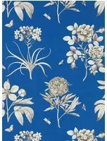 Sanderson Tapete Etchings & Roses - French Blue