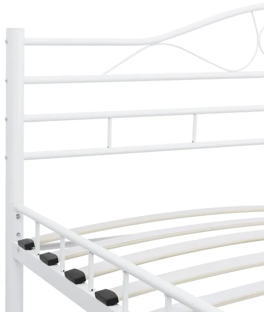 Giroletto bianco in metallo 180x200 cm