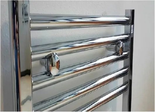 Termoarredo Scaldasalviette cromato Ercos linea Monica ASMCCF9300