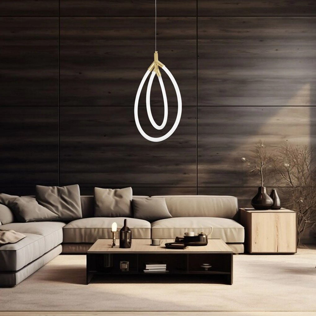 Lampada LED G017-CP Gold