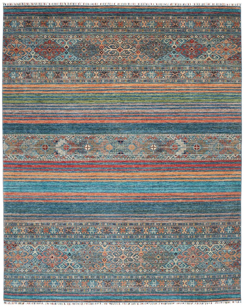 Samarkand Tappeto 300x240 (Pakistan) Annodato A Mano