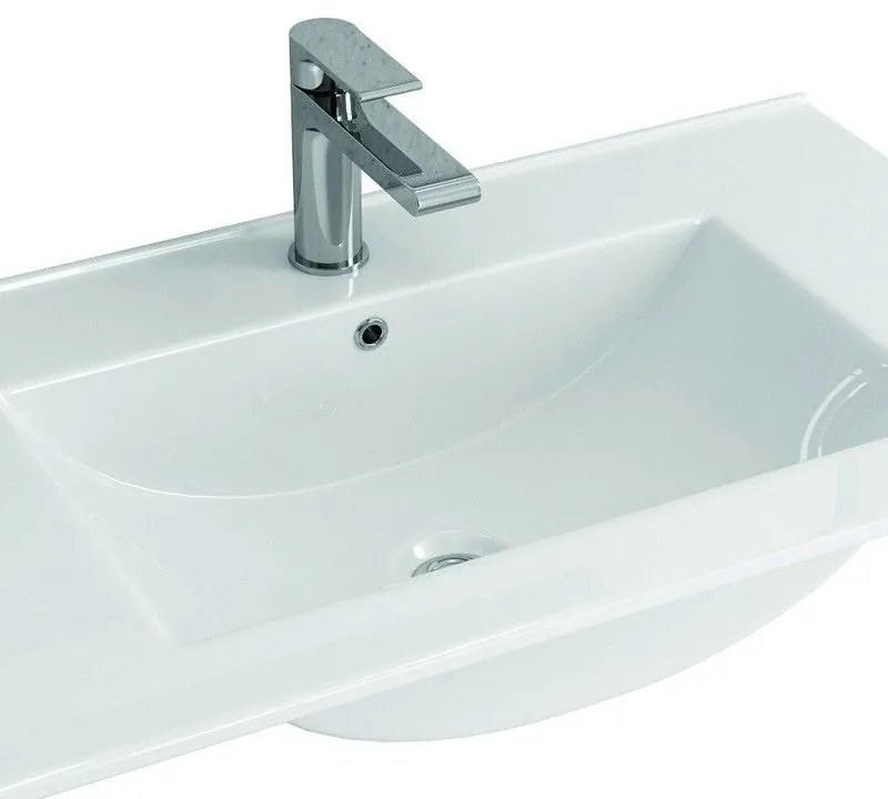 Kamalu - lavabo da incasso 81cm per mobile litos-k7080