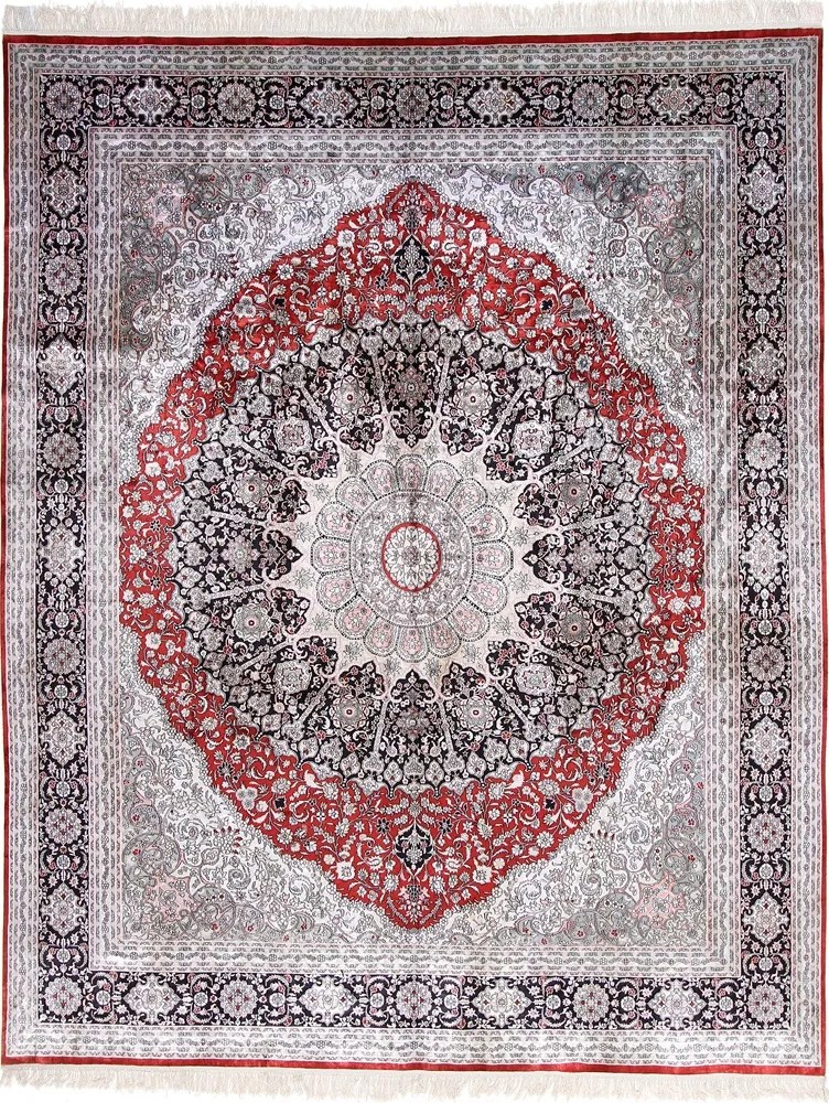 Persian Tappeto 300x240 Blu (Cina) Annodato A Mano
