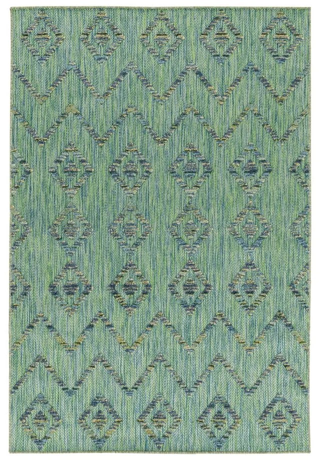 Passatoia verde per esterni 80x250 cm Bahama - Ayyildiz Carpets