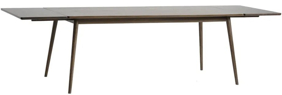 Tavolo da pranzo allungabile marrone con piano effetto rovere 190x90 cm Barrali - Unique Furniture