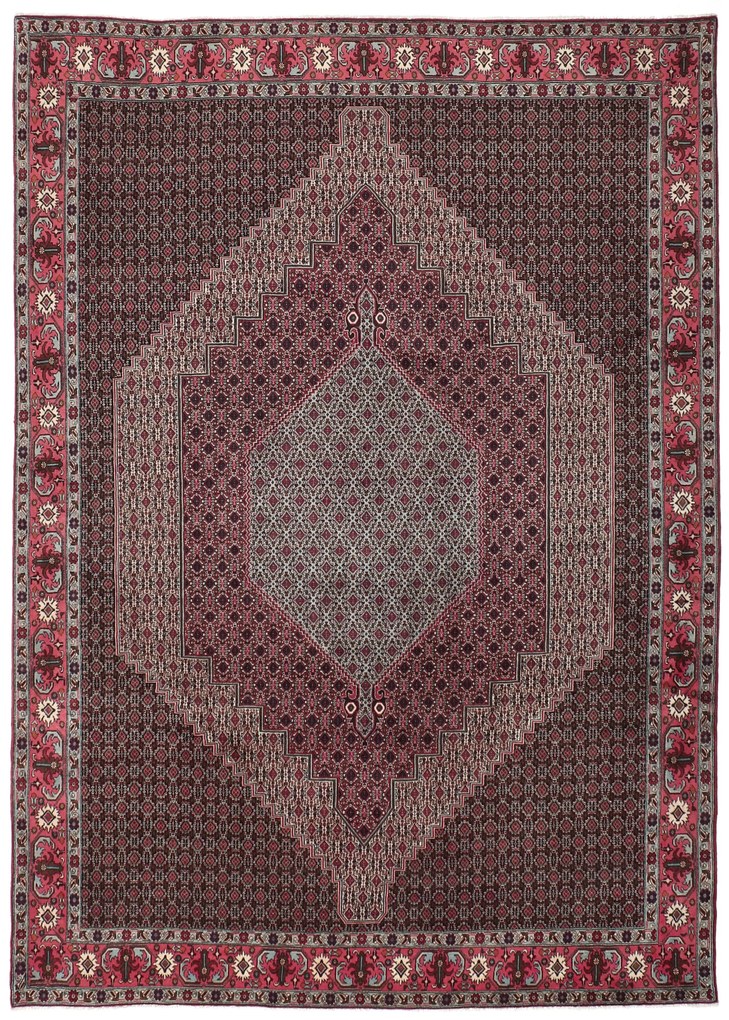 Senneh Tappeto 250x350 (Iran) Annodato A Mano