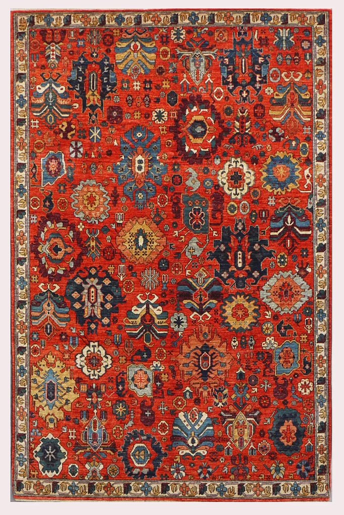 Kazak Tappeto 280 x 180 (Pakistan) Annodato A Mano