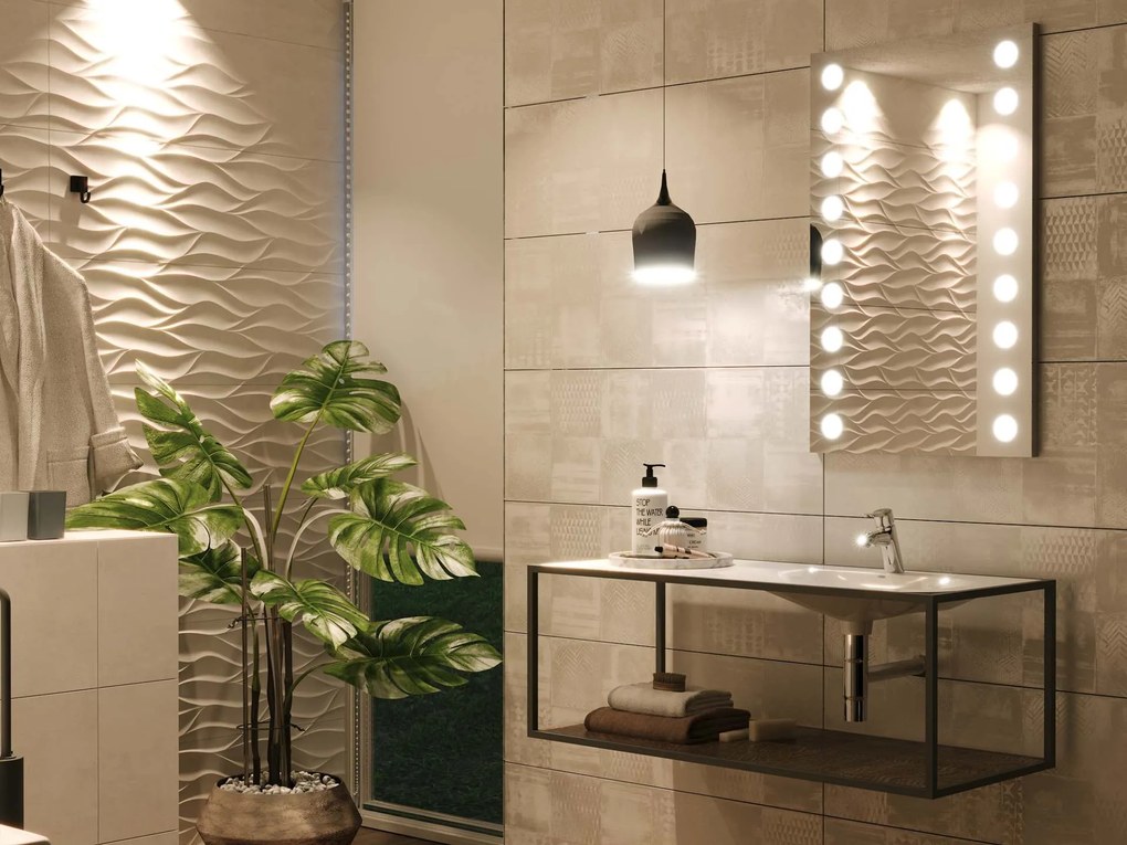 Specchio con LED illuminazione M14 premium