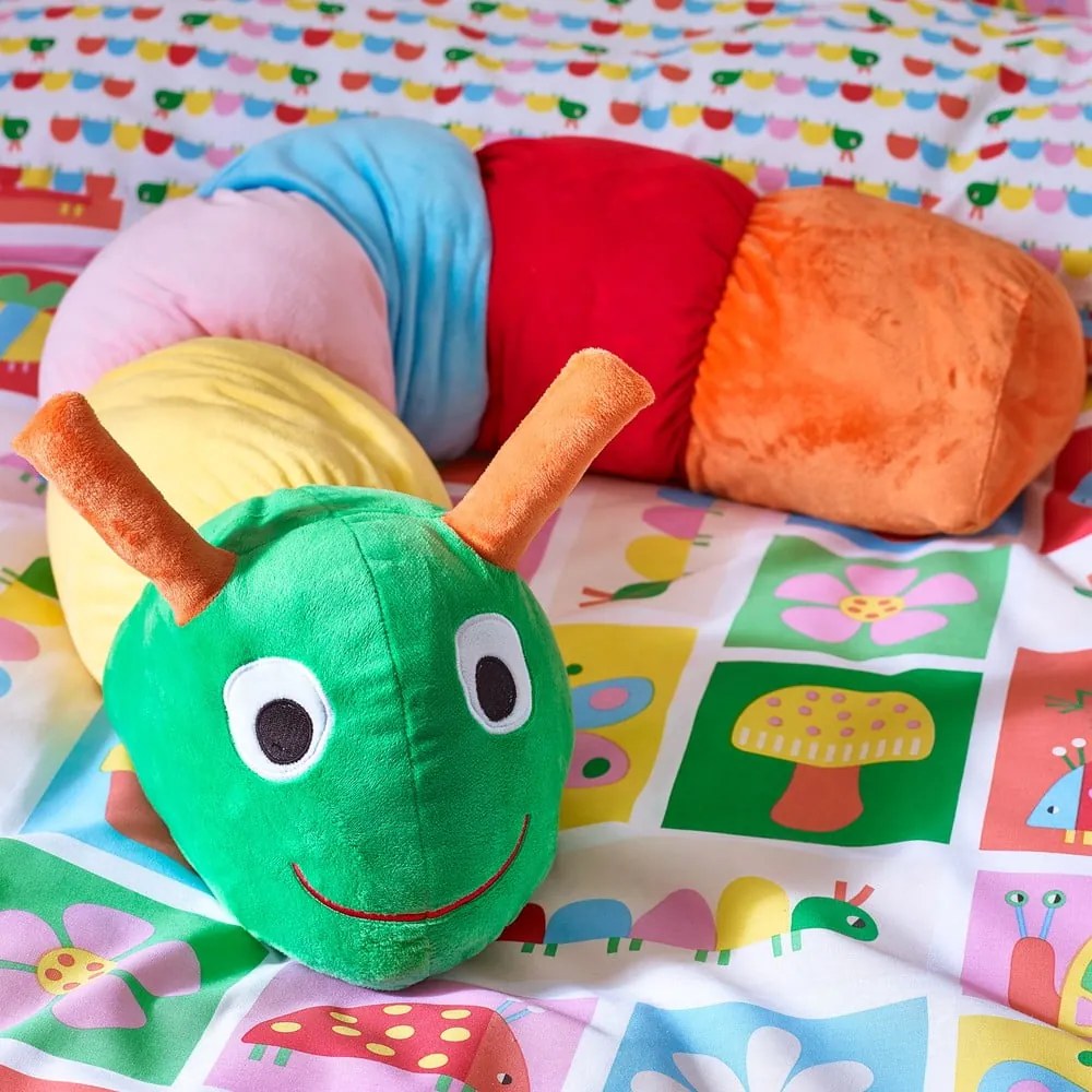 Cuscino per bambini in plush Charlee Caterpillar – Catherine Lansfield
