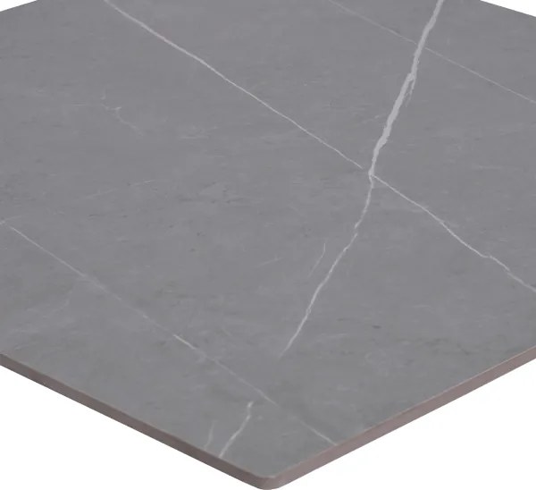 Piano per tavolo quadrato in pietra effetto Cemento 70x70 cm