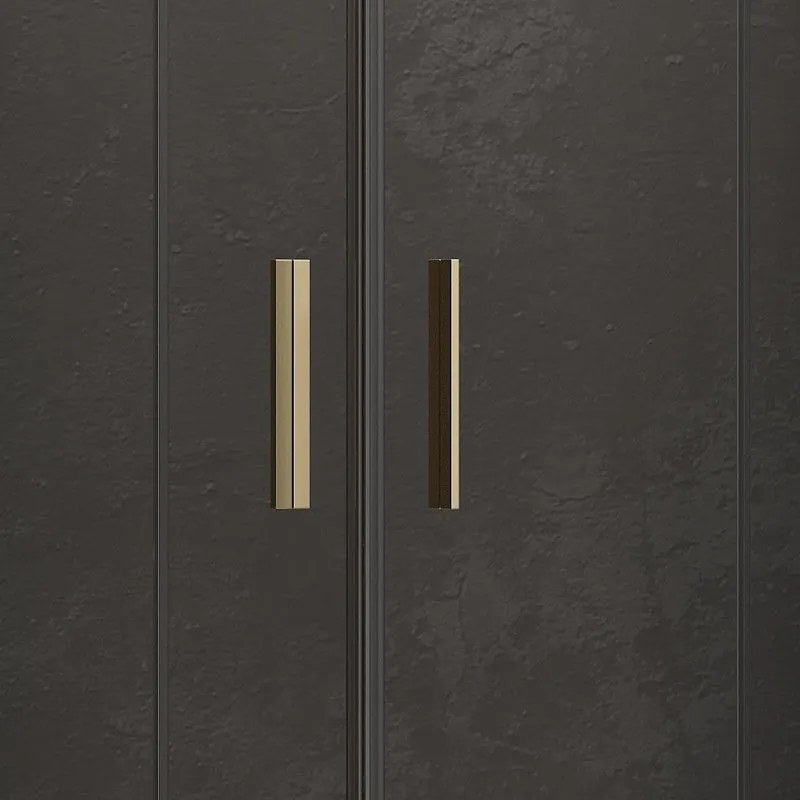 Kamalu - Box doccia oro satinato 70x70 doppio satinato | KE-1000G