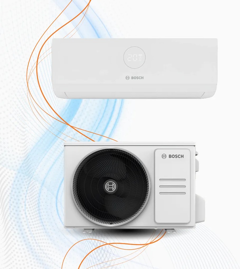 Climatizzatore Bosch Climate 3000i Inverter R-32 WiFi, 12.000