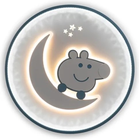 Brilagi - Plafoniera a LED per bambini PIGGY LED/70W/230V 3000/4500/6000K