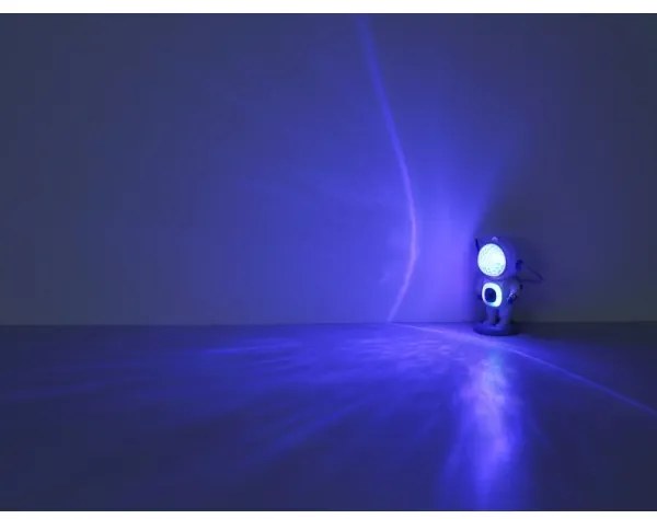 Globo 28084 - Lampada da tavolo LED RGB COSMO LED/6W/5V astronauta bianca