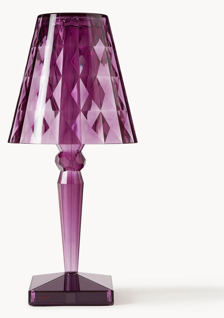 Lampada da tavolo portatile a LED con luce regolabile Big Battery, alt. 37 cm