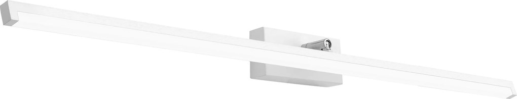 LAMPADA DA PARETE DA BAGNO LED SOPRA SPECCHIO 20W 100CM APP376-1W BIANCO