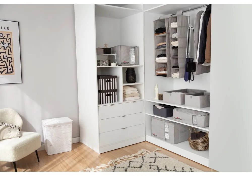 Cassetta di compressione grigia, 145 l Oxford - Compactor