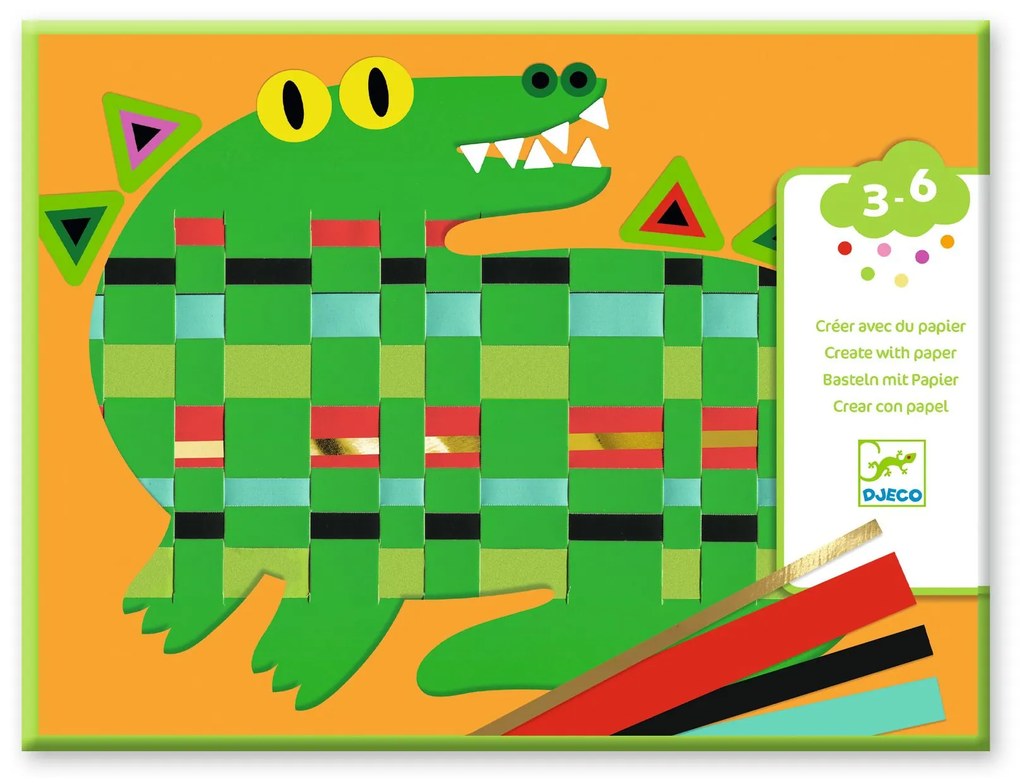 Gioco creativo - intreciamo gli animali