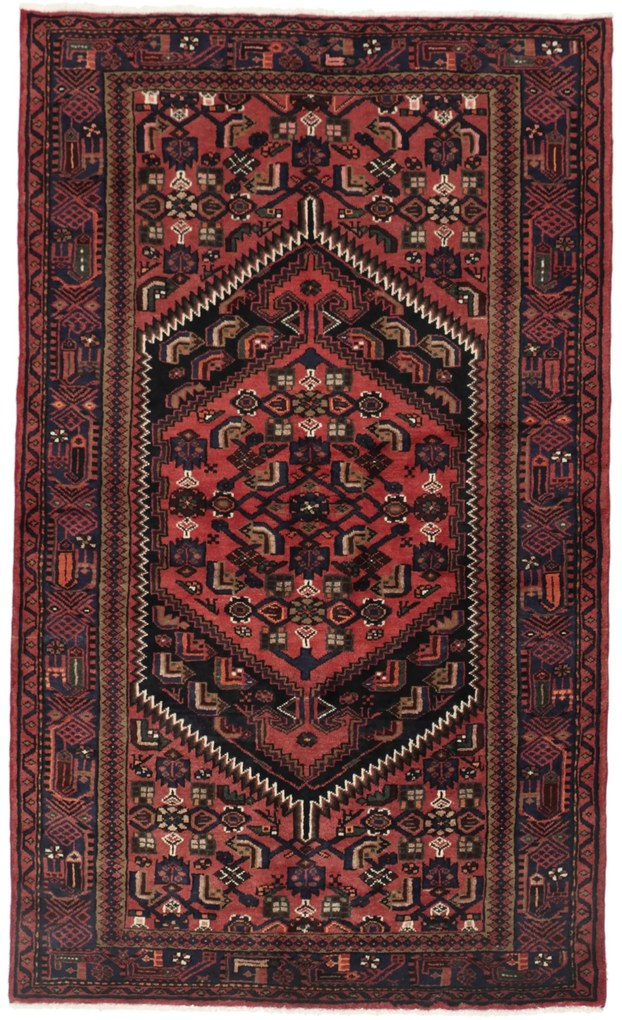 Hamedan Tappeto persiano 140x220 (Iran) Annodato A Mano