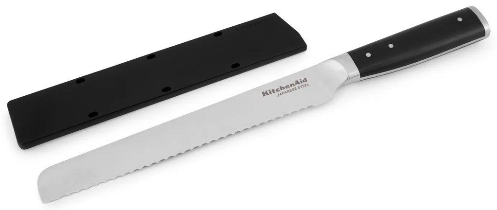 Coltello pane 20 cm KitchenAid con coprilama