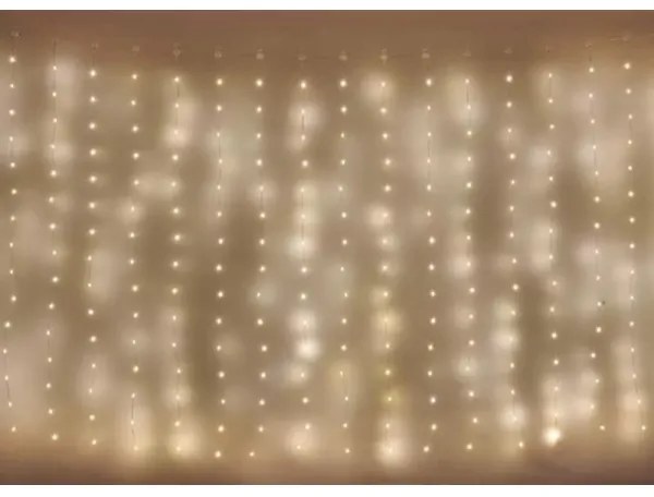 Catena di Natale LED da esterno 400xLED/8 funzioni 7,9 m IP44 bianco caldo