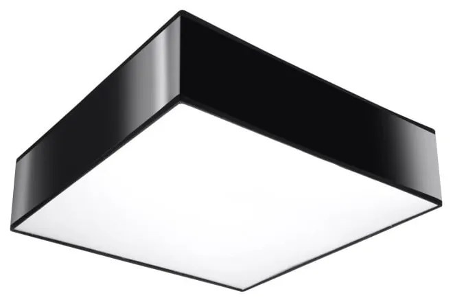 Plafoniera nera a soffitto Mitra - Sollux