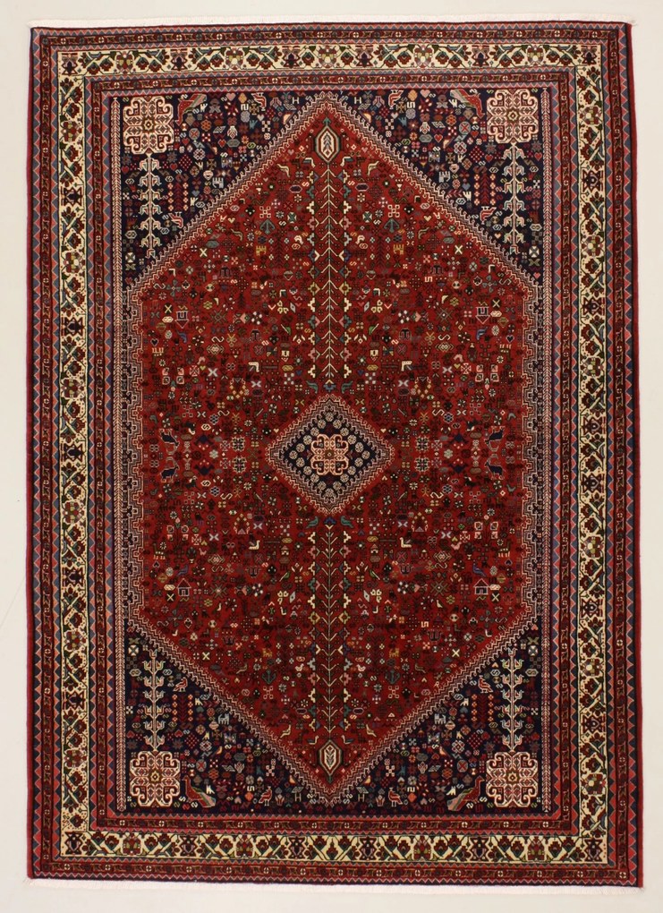 Abadeh Tappeto 260 x 180 (Iran) Annodato A Mano