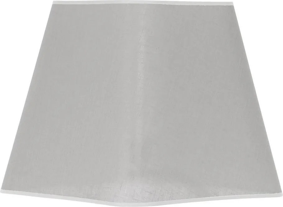 Paralume di ricambio per lampada da terra EMMA E27 34,5x39,5 cm grigio