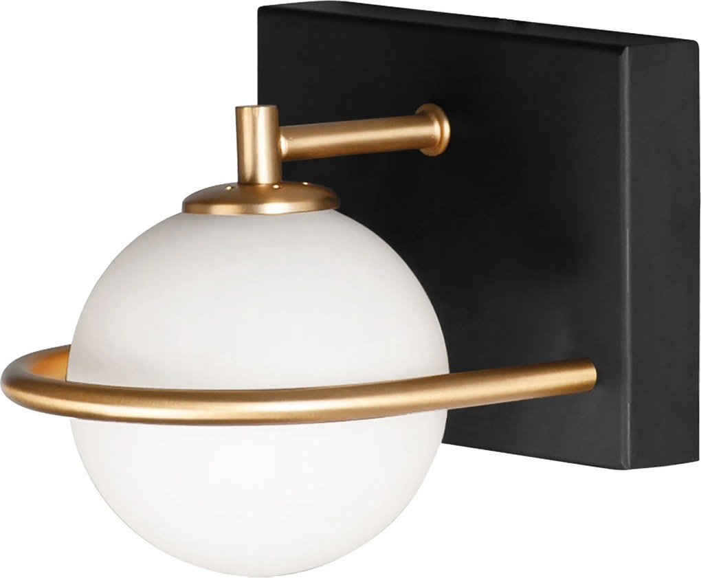 Lampada da parete APP1220-1W Black Gold