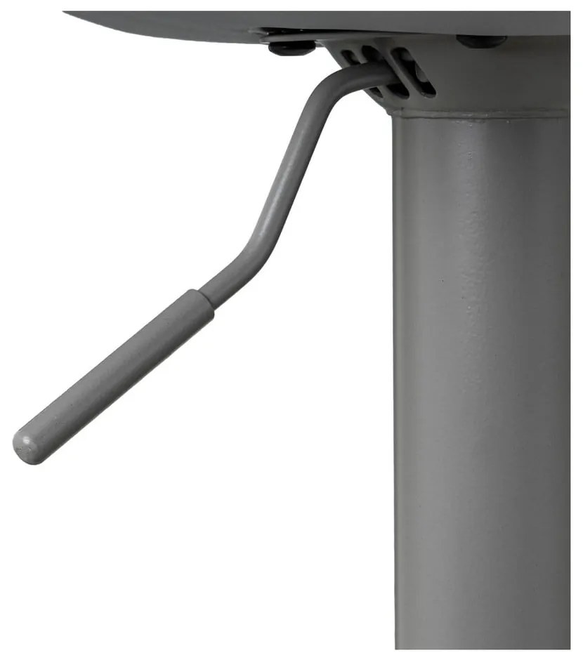 Sgabelli da bar grigi ad altezza regolabile in similpelle in set di 2 (altezza seduta 56,5 cm) - Casa Selección