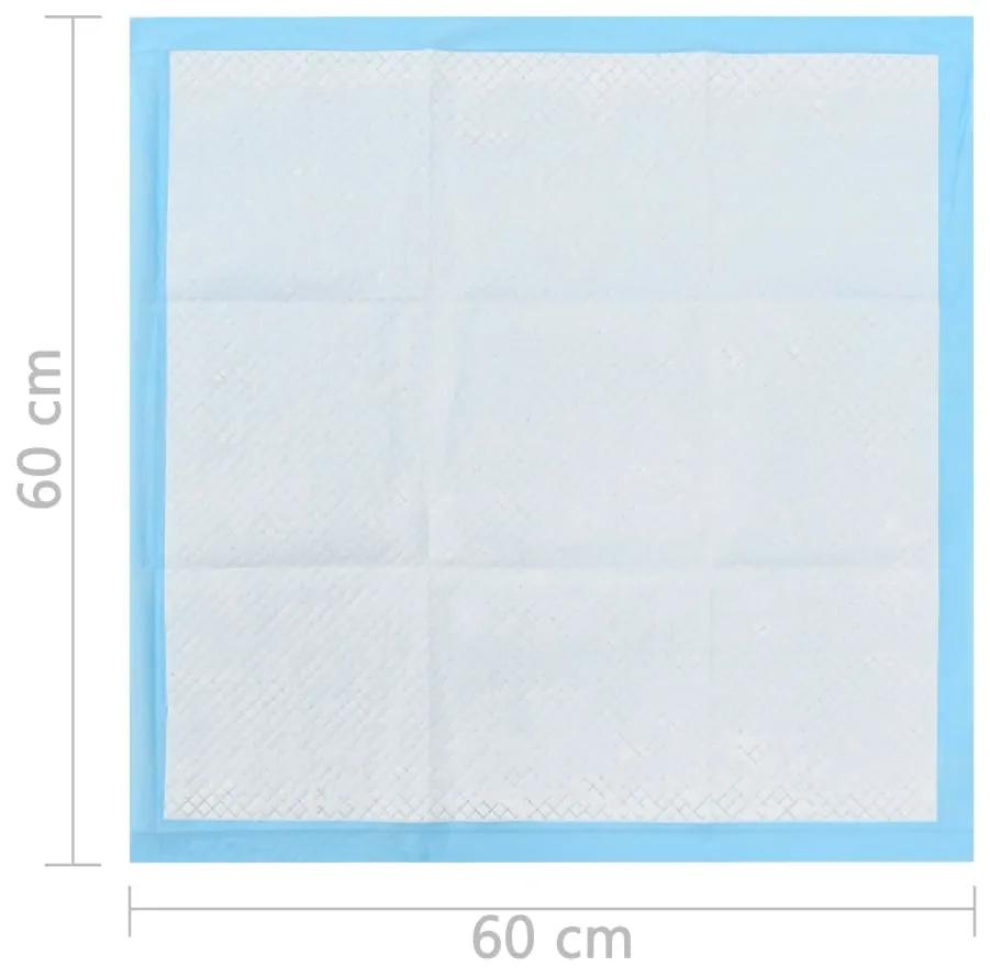 Tappetino Igienico per Cani 100 pz 60x60 cm Tessuto non Tessuto