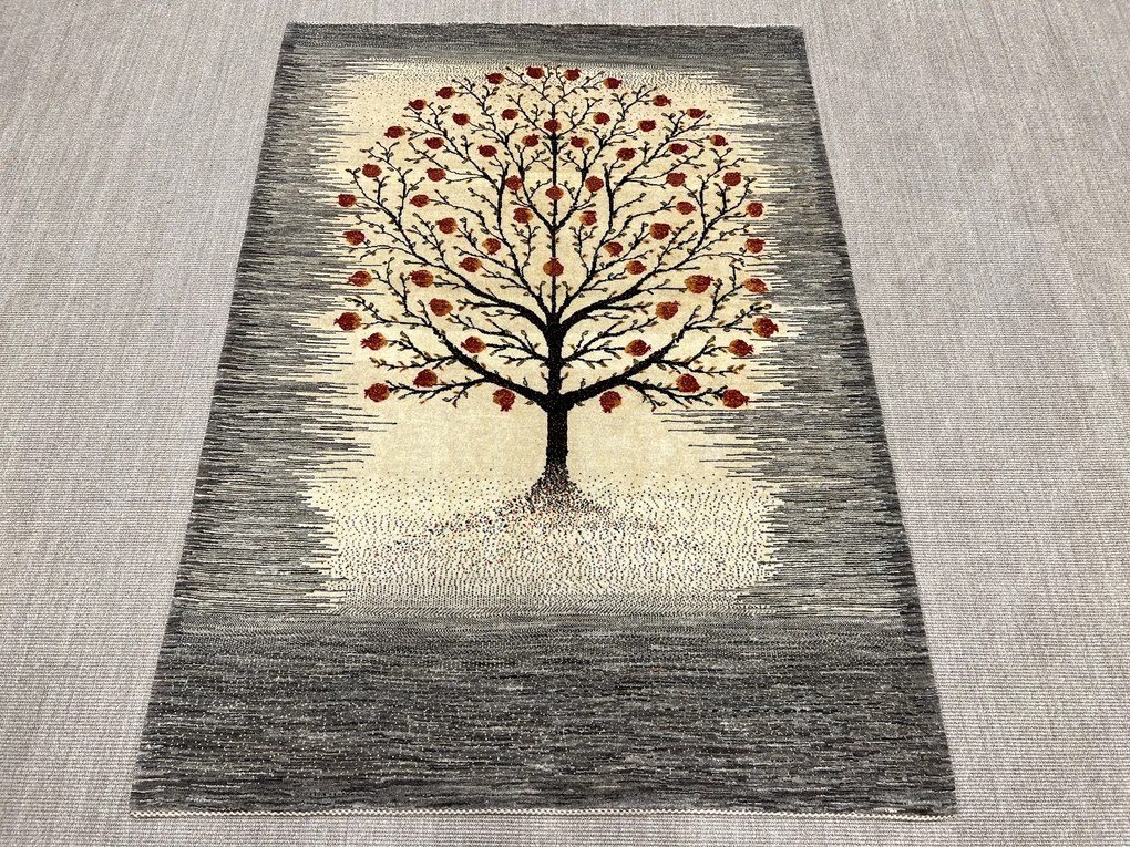 Loribaft Tappeto 170 x 230 Marrone (Iran) Annodato A Mano