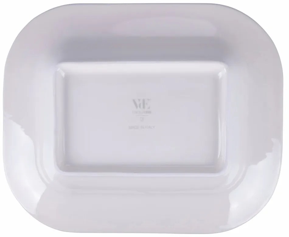 Piatto da portata in ceramica , 43,5 x 35,5 cm Face to Grey - VDE Tivoli 1996