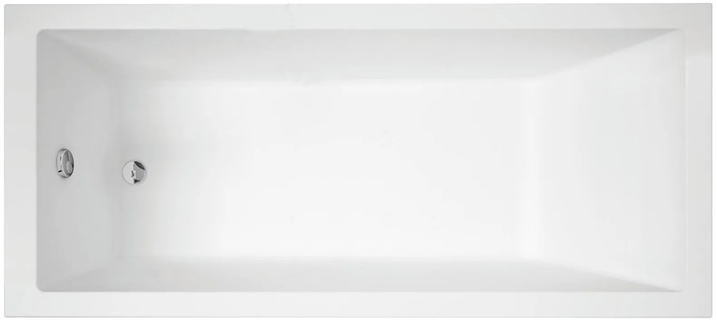 Vasca rettangolare Amea bianco 70 x 160 cm