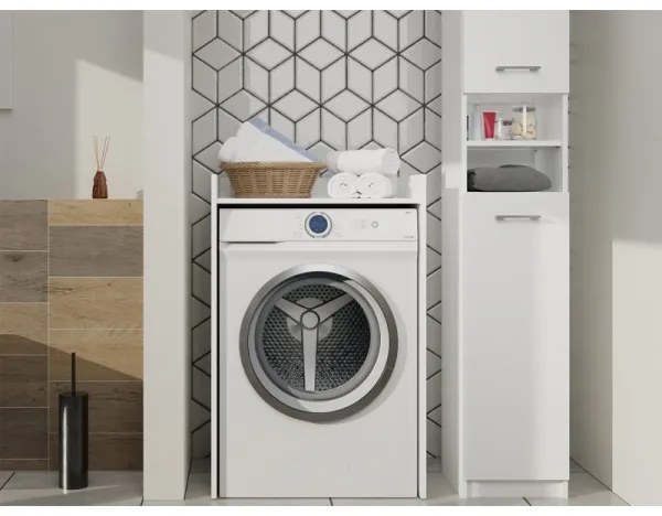 Mobile per lavatrice POLA 98x64 cm bianco