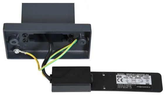 Brilagi - Lampada LED esterna con sensore ARCELO LED/9W/230V 80 cm IP44