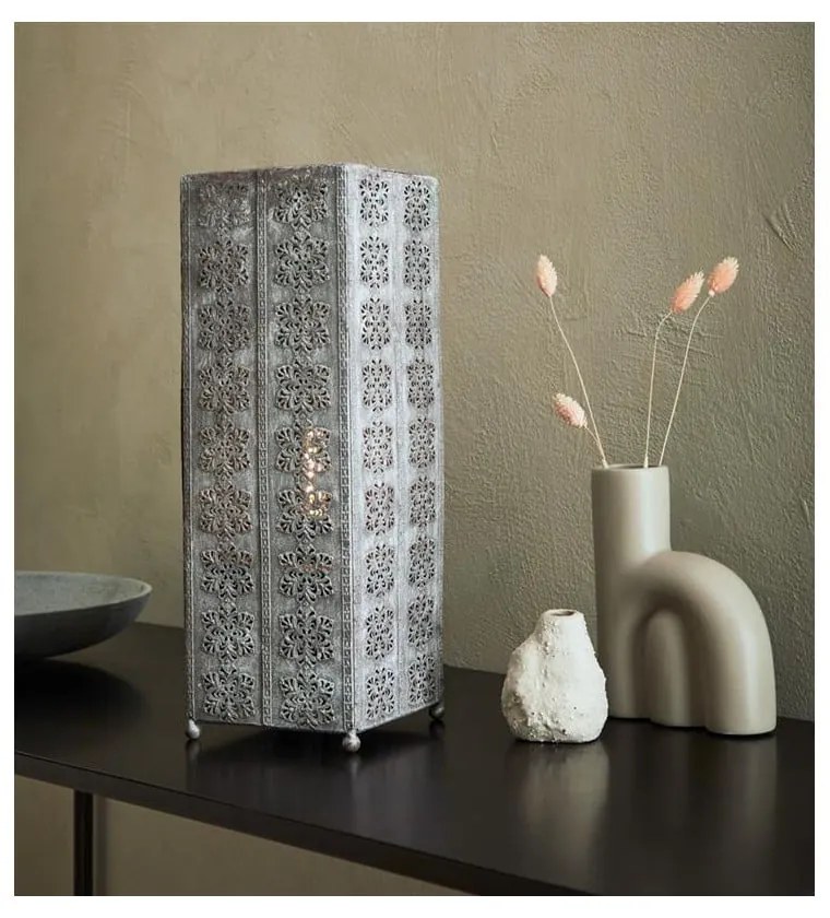 Lampada da tavolo grigia, altezza 33,5 cm Agra - Markslöjd