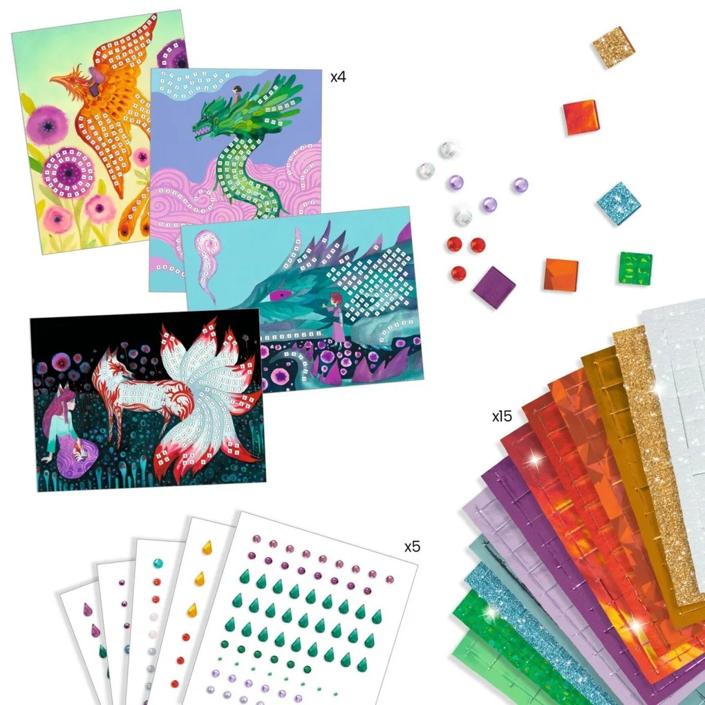 Mosaico - creature mitiche