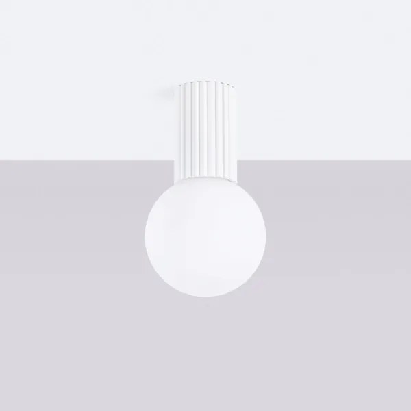 Sollux SL.1708 - Plafoniera da bagno HALO 1xG9/8W/230V IP44 bianco
