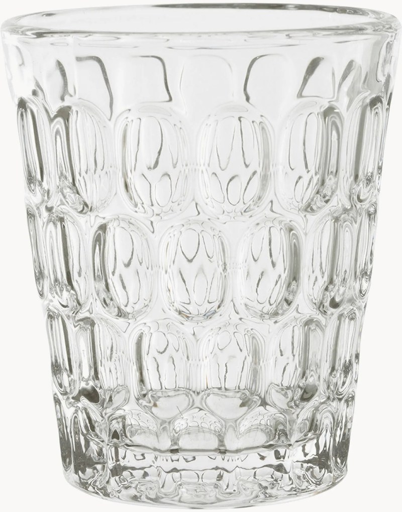 Set di 6 bicchieri Optic