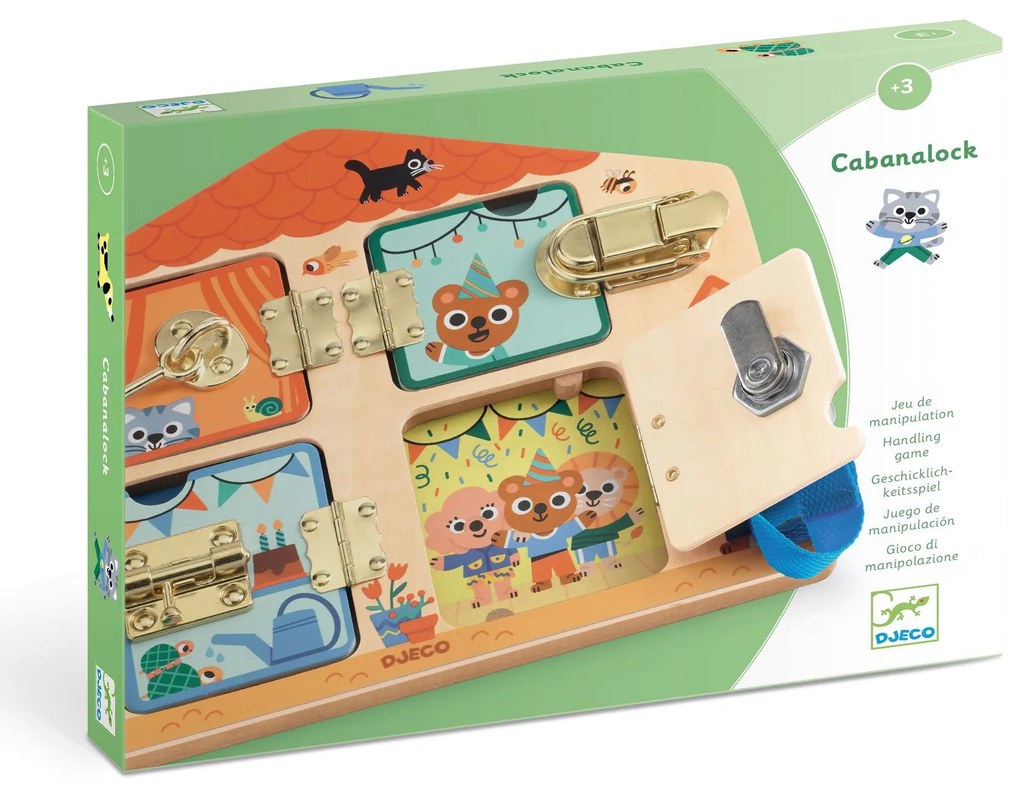 Casa con serrature - Gattino festeggia il compleanno