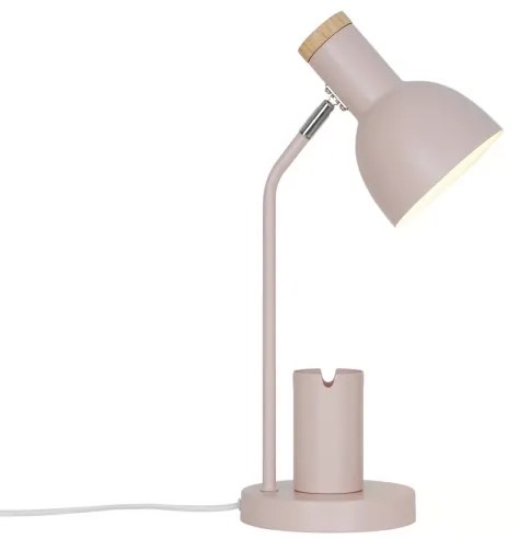 Nordlux - Lampada da tavolo DEVONE 1xE27/15W/230V rosa