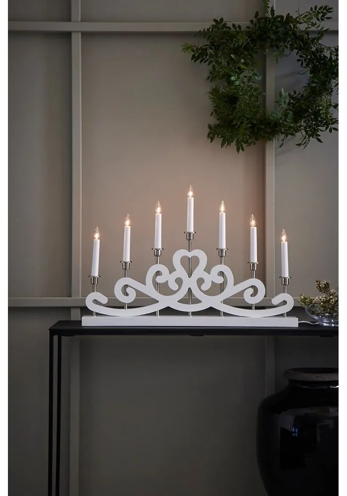 Decorazione luminosa natalizia bianca Nightfall - Markslöjd