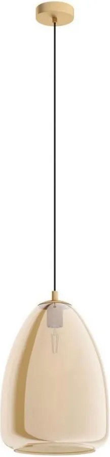 Eglo 98647 - Lampadario a sospensione con filo ALOBRASE 1xE27/40W/230V