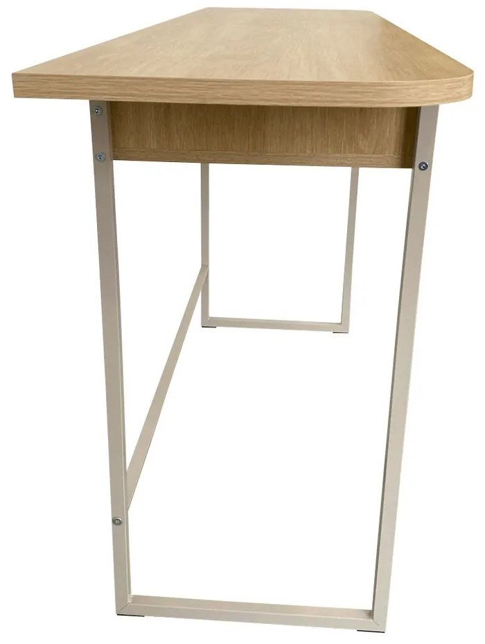 Tavolo consolle di colore naturale con effetto rovere 40x140 cm Darlington – Actona