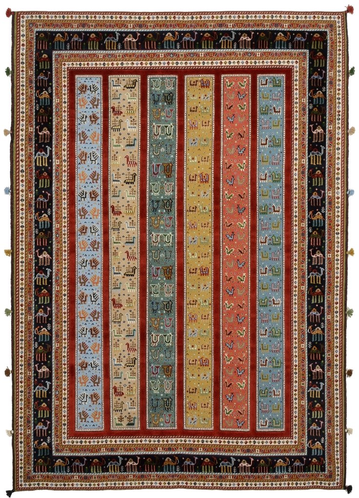 Tappeto orientale 180 x 250 (Indian) Annodato A Mano