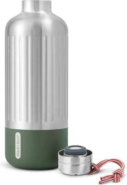 Bottiglia termica argentata in acciaio inox 850 ml Explorer – Black + Blum