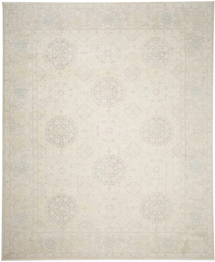 Ziegler Tappeto 270 x 330 Beige (Pakistan) Annodato A Mano